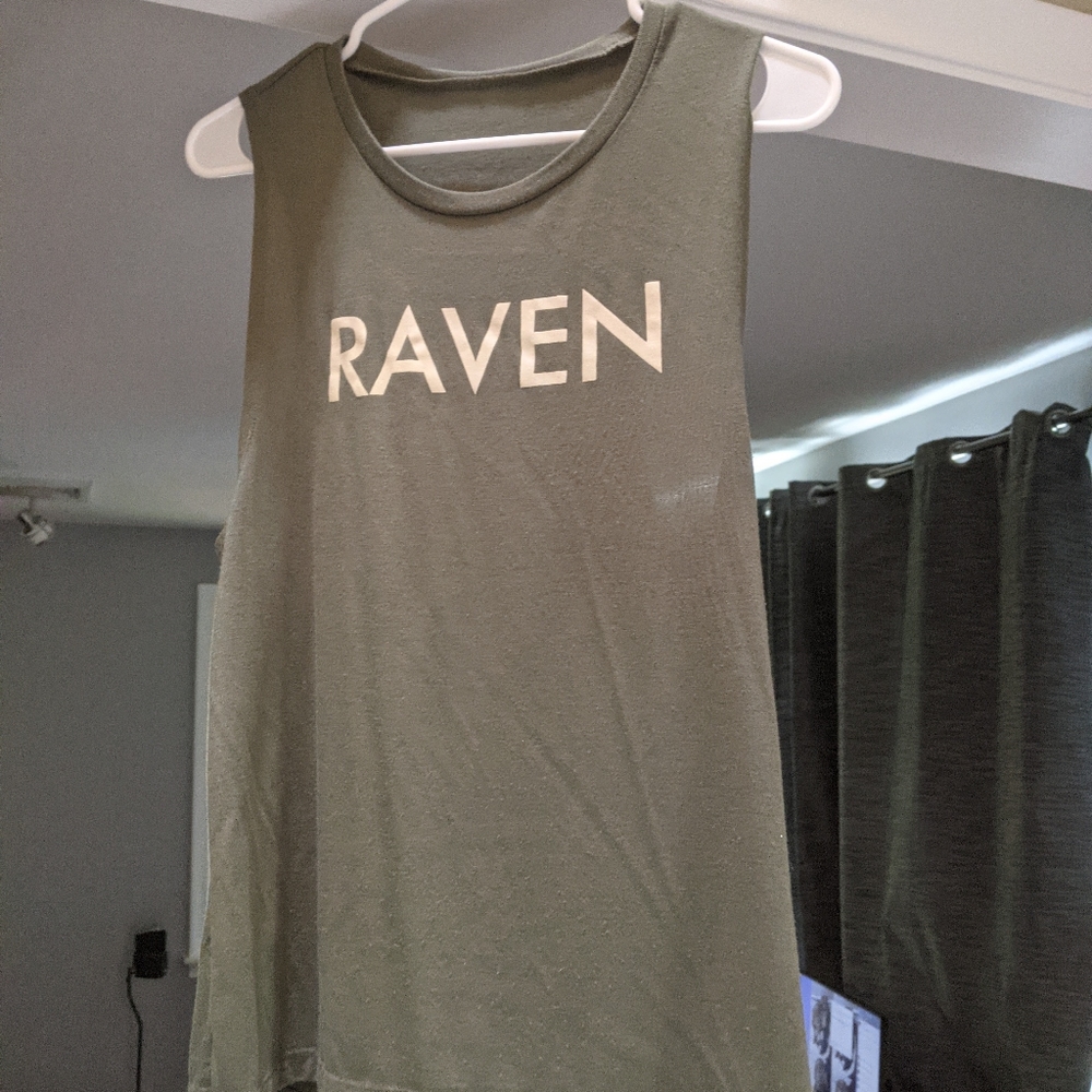 FLEO Raven Muscle Tank size M